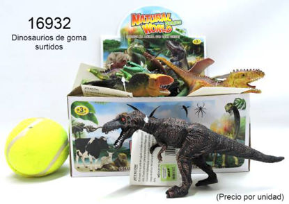 Imagen de DINOSAURIOS DE GOMA SURTIDOS 3.24